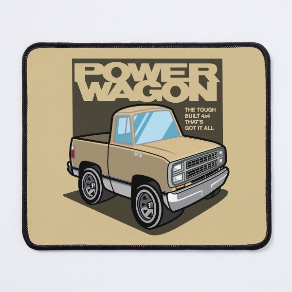 Item preview, Cashmere - Power Wagon (1980 - White-Based) designed and sold by Justin Ellis.