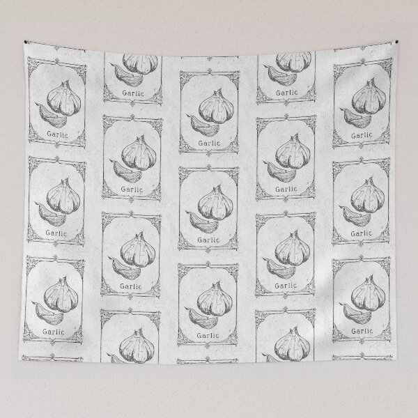 Item preview, Vintage Inspired Antique Apothecary Label - Garlic designed and sold by everythinguever.