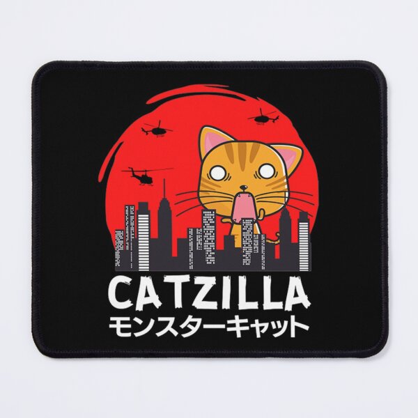 Item preview, Graphic Catzilla Japanese Funny Retro Catzilla Cats Lover Gift designed and sold by JindrichMartin.