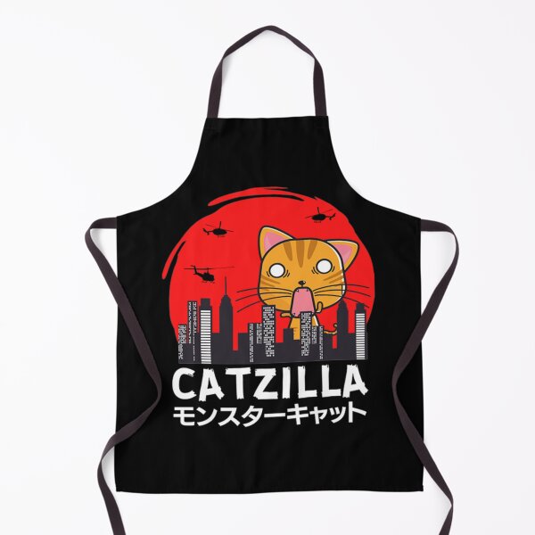 Item preview, Graphic Catzilla Japanese Funny Retro Catzilla Cats Lover Gift designed and sold by JindrichMartin.