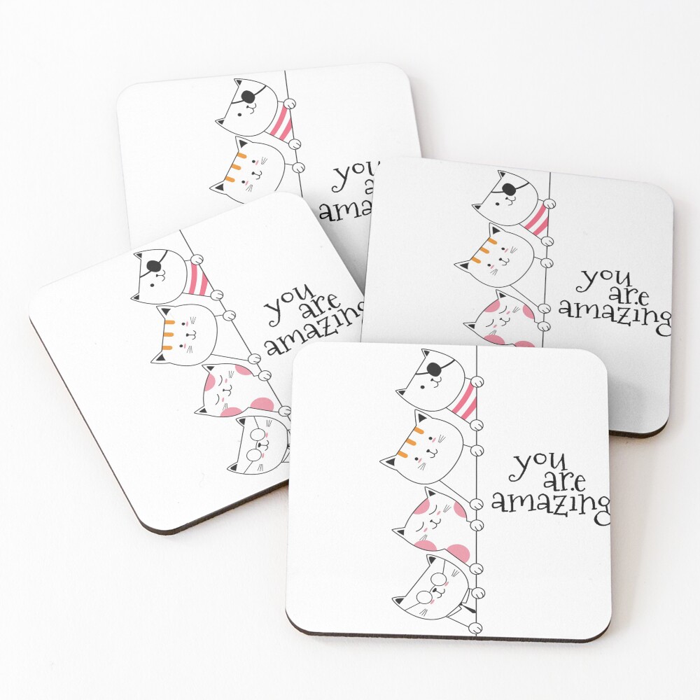 Item preview, Coasters (Set of 4) designed and sold by Toc-Pac.