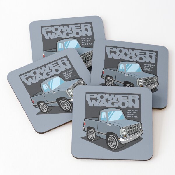 Item preview, Frost Blue Metallic - Power Wagon (1980) designed and sold by Justin Ellis.