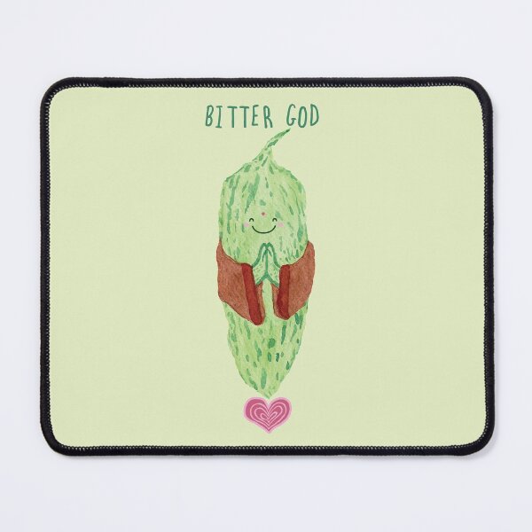Item preview, Bitter Gourd God Punny Veggie designed and sold by bittergodart.