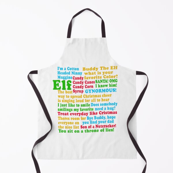Item preview, Elf Quotes designed and sold by Christmas-Tees.