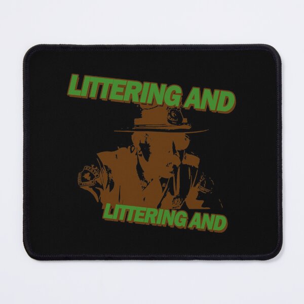 Item preview, Littering And! Sticker designed and sold by SeidyRoper.