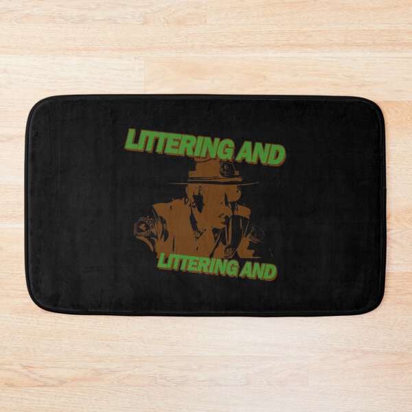 Item preview, Littering And! Sticker designed and sold by SeidyRoper.
