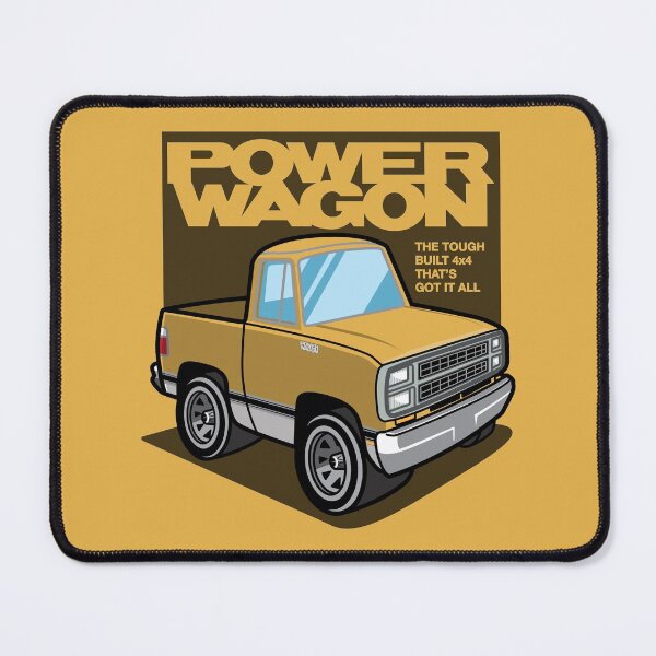 Item preview, Impact Yellow - Power Wagon (1980 - White-Based) designed and sold by Justin Ellis.