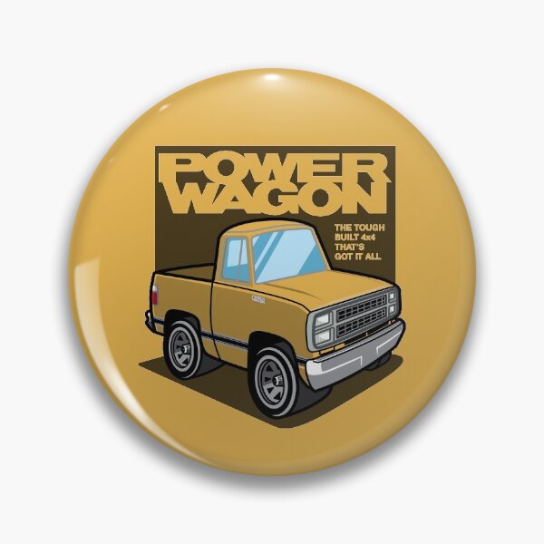 Item preview, Impact Yellow - Power Wagon (1980) designed and sold by Justin Ellis.