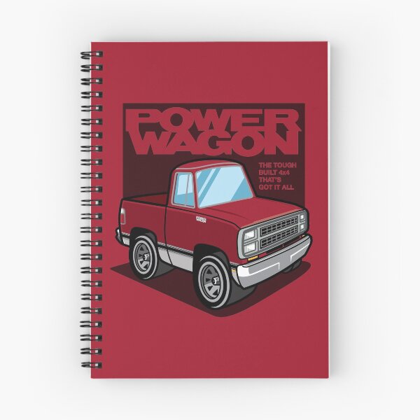 Item preview, Impact Red - Power Wagon (1980 - White-Based) designed and sold by Justin Ellis.