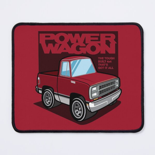 Item preview, Impact Red - Power Wagon (1980 - White-Based) designed and sold by Justin Ellis.