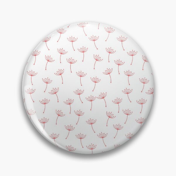 Item preview, Monochrome floral pattern in Red designed and sold by Celey-shop.