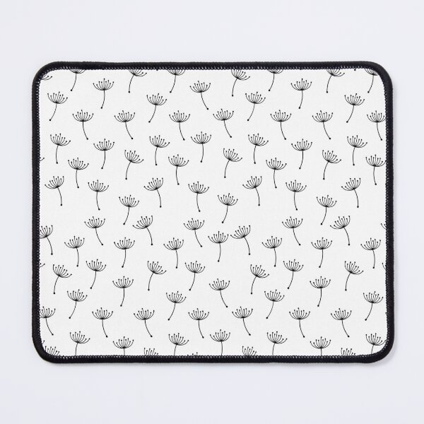 Item preview, Monochrome floral pattern in Black designed and sold by Celey-shop.