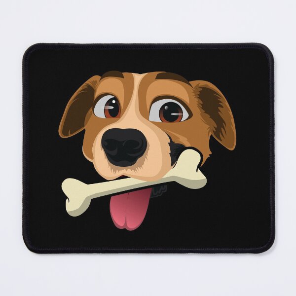 Item preview, Dog with bone in mouth designed and sold by Astralia.