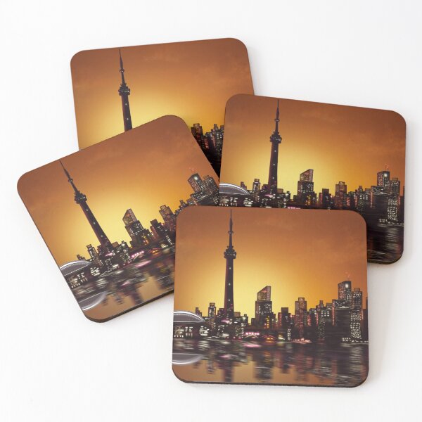Item preview, Toronto skyline- Sunset designed and sold by Tedoradesign87.