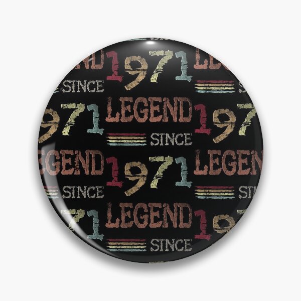 Item preview, Legend since 1971 And 1971 Funny Birthday Quote Born in 1971 designed and sold by GR-ART.