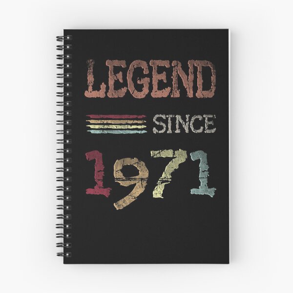 Item preview, Legend since 1971 And 1971 Funny Birthday Quote Born in 1971 designed and sold by GR-ART.