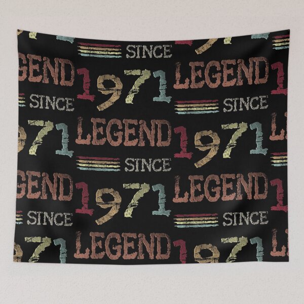 Item preview, Legend since 1971 And 1971 Funny Birthday Quote Born in 1971 designed and sold by GR-ART.