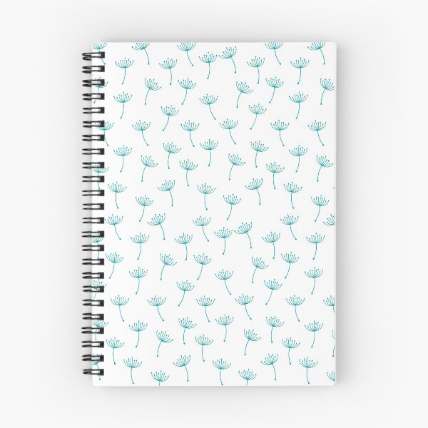 Item preview, Monochrome floral pattern in blue designed and sold by Celey-shop.