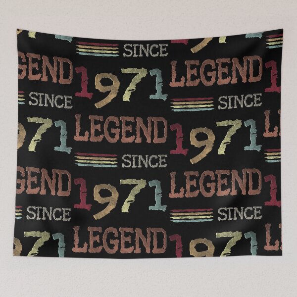 Item preview, Legend since 1971 And 1971 Funny Birthday Quote Born in 1971 designed and sold by GR-ART.