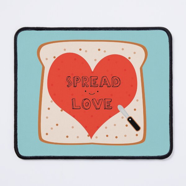 Item preview, Spread Love Cute Jam Toast designed and sold by bittergodart.