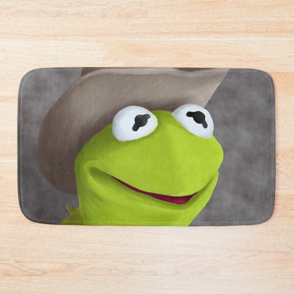 Item preview, Cowboy Hat Kermit Portrait designed and sold by DILLIGAFM8.