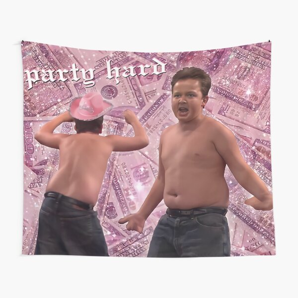 Party Hard Gibby Tapestry