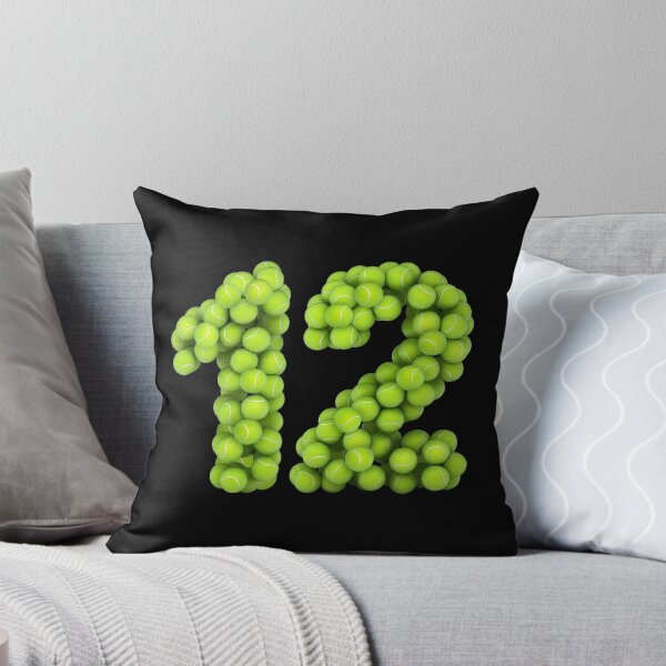 Item preview, Tennis Player Number 12 - Tennis Sports Twelve Game Set Match 12 designed and sold by elhefe.