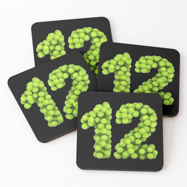 Item preview, Tennis Player Number 12 - Tennis Sports Twelve Game Set Match 12 designed and sold by elhefe.