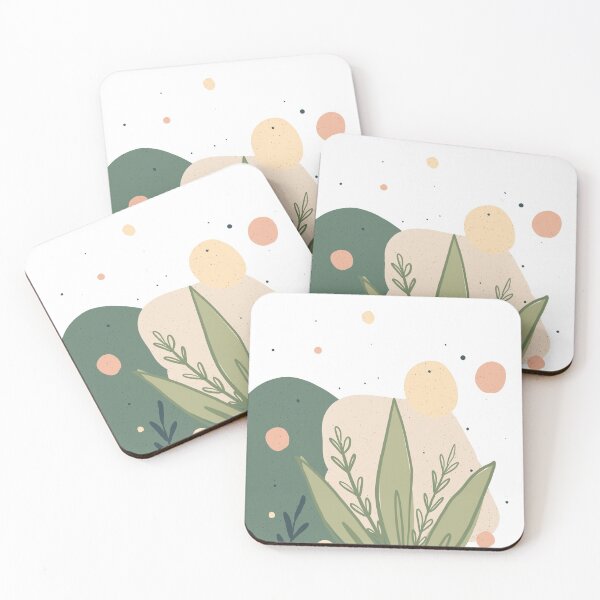 Item preview, Modern leaves 3 designed and sold by Ginger-ginseng.