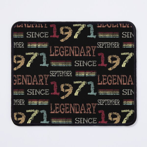 Item preview, Legendary Since September 1971 Funny Birthday Quote Born 1971 designed and sold by GR-ART.