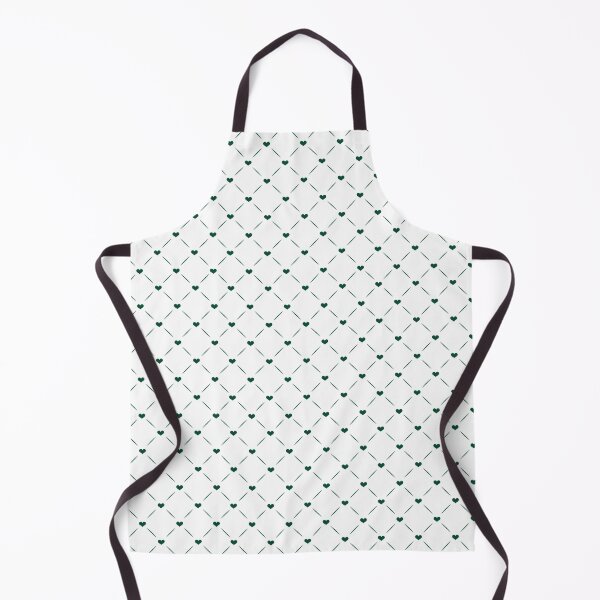 Item preview, One Color hearts geometric pattern in green designed and sold by Celey-shop.