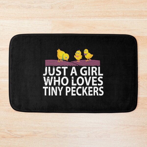 Item preview, Just a girl who loves tiny peckers retro  designed and sold by HStudioPrints.
