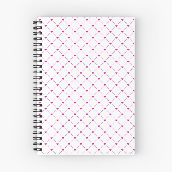 Item preview, One Color hearts geometric pattern in pink designed and sold by Celey-shop.