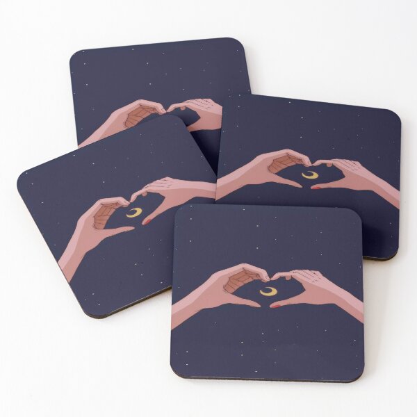 Item preview, fashion - hands making heart around the moon designed and sold by Arts Fashion Week | Shopping online.
