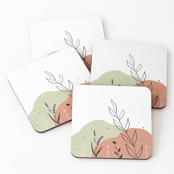 Item preview, Modern leaves 4 designed and sold by Ginger-ginseng.