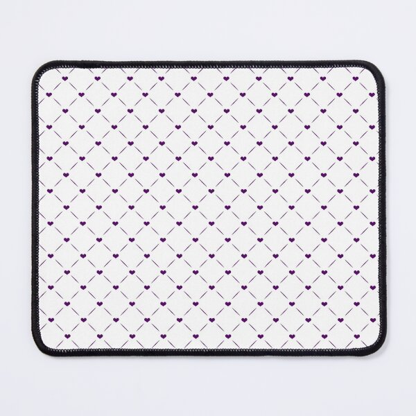 Item preview, One Color hearts geometric pattern in violet designed and sold by Celey-shop.