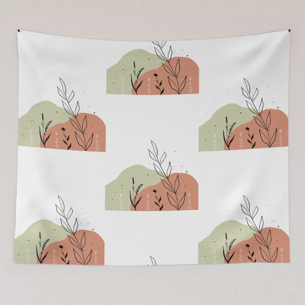 Item preview, Modern leaves 4 designed and sold by Ginger-ginseng.
