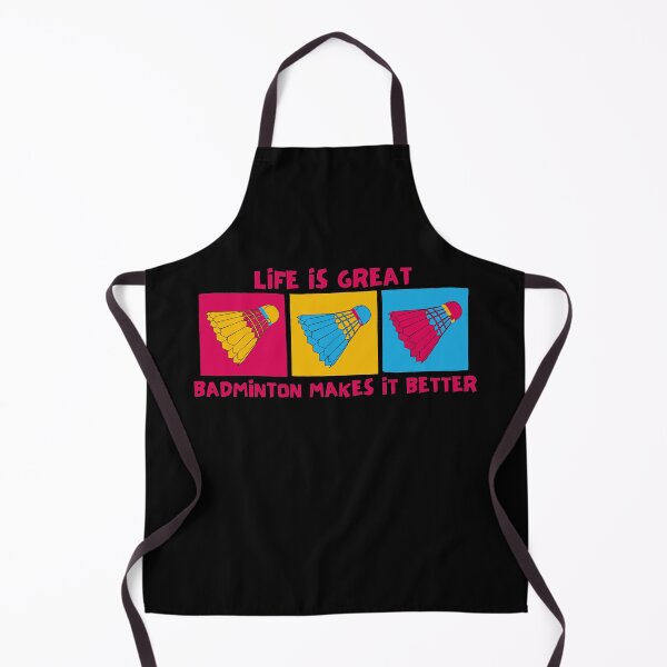 Item preview, Life is Great Badminton Makes It Better designed and sold by Nxt-Lvl-Awesome.