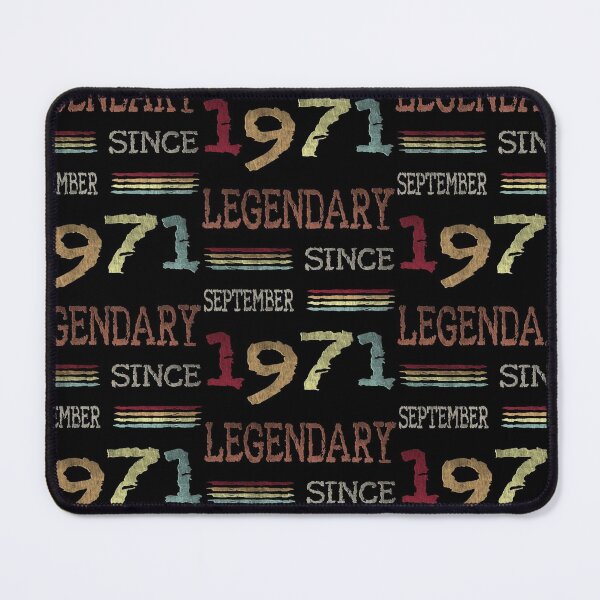 Item preview, Legendary Since September 1971 Funny Birthday Quote Born 1971 designed and sold by GR-ART.