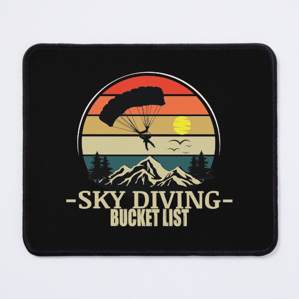 Item preview, Sky diving bucket list vintage  designed and sold by HStudioPrints.