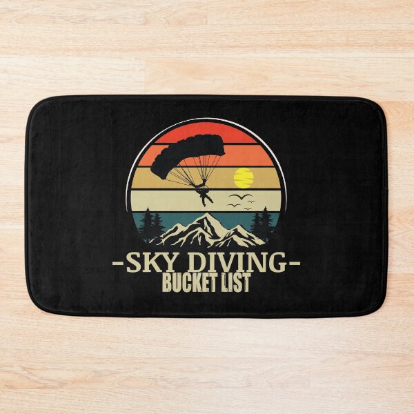 Item preview, Sky diving bucket list vintage  designed and sold by HStudioPrints.