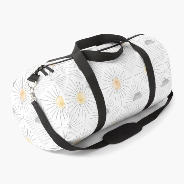 Minimalist sun pattern Duffle Bag