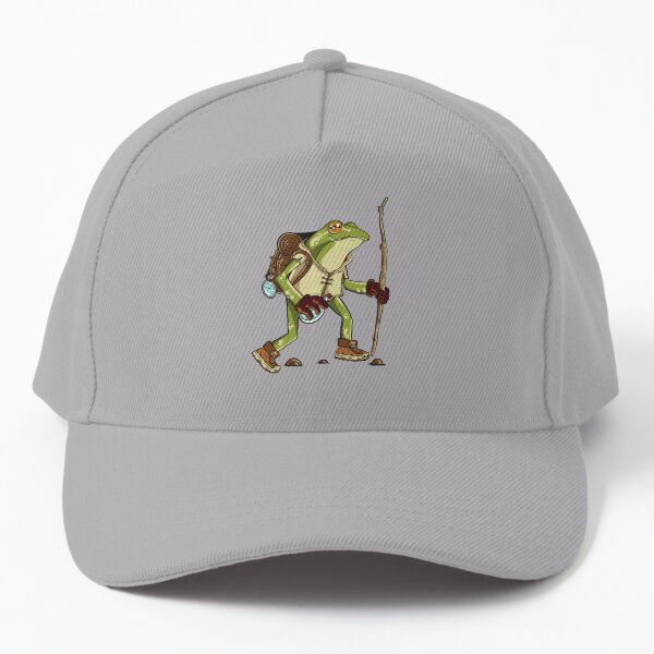 Aperçu de l'œuvre Grenouille de randonnée créée et vendue par Cute and Funny Animal Art Designs.
