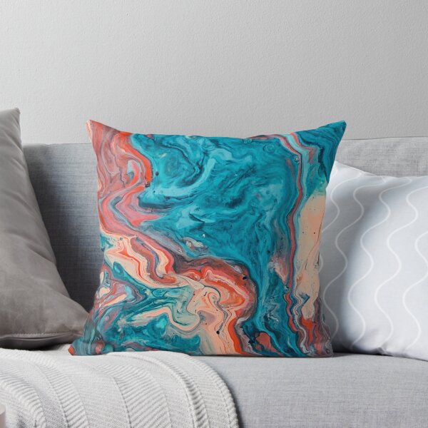 Item preview, Red White and Blue Abstract Painting - Colorful Painting  designed and sold by Hassan  Adnan.