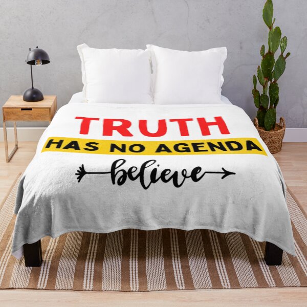 Item preview, Truth Has No Agenda Funny And Motivational Sayings designed and sold by chetan786.
