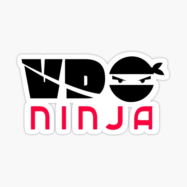 VDO.Ninja - Zero Commission Sticker
