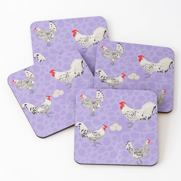 Item preview, Silver Spangled Hamburg Purple designed and sold by Ashley Gagnon.