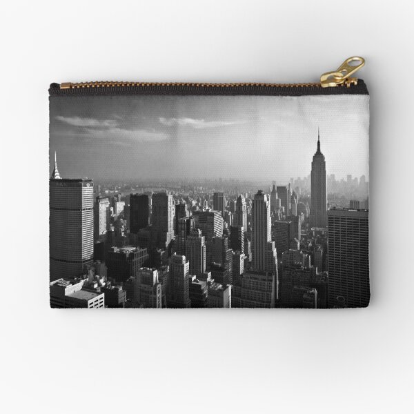 Manhattan Skyline with Empire State Building (Alan Copson ©) Zipper Pouch