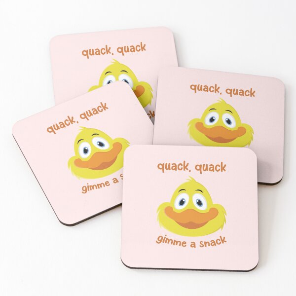 Item preview, Cute Hungry Yellow Duck Pattern designed and sold by Darshan Modi.