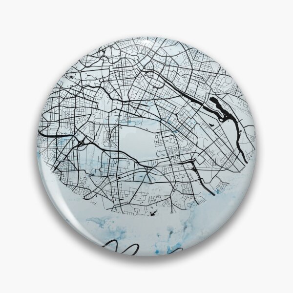 Item preview, Berlin - Germary Alpha Watercolor Map designed and sold by WatercolorMap.